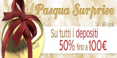 100€ di Bonus Ricarica su Winga Poker!