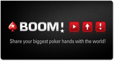 Su PokerStars arriva “Boom!”: potrai condividere le tue mani appena giocate!