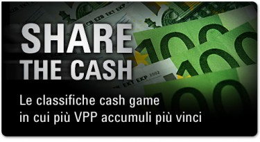 Scopri le nuove classifiche cash di PokerStars!