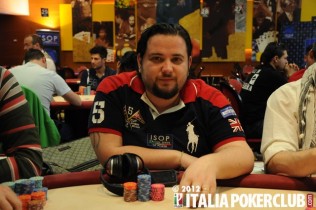 Juri Naponiello chipleader al Deep event delle ISOP