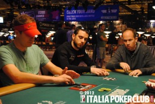 WSOP 2012 – Alioto prima ITM poi day2, Crisbus out!