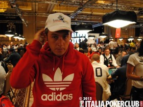 WSOP 2012 – Filippo Candio fa tiltare un avversario al cash game dell’Aria
