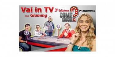 Vai in TV con Glaming Poker: arriva la terza edizione di “Come Giochi?”