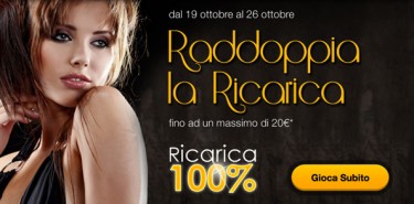 Roombet ti regala 20 €!