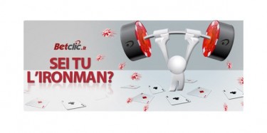 Su Betclic in palio 2.000 euro: dimostra di essere tu l’ironman!