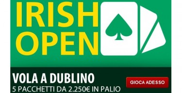 BetClic Poker ti porta all’ Irish Open di Dublino!