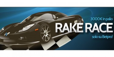 Rake Race Betpro: scala la classifica e guadagna il primo posto!