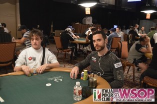 Dario Alioto e Michele Limongi al Day2 del 10 Games delle WSOP, out Pescatori, Minieri e Rizzo