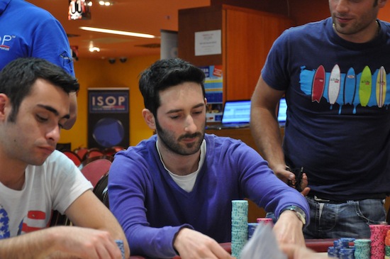 Alessio Sardone, chipleader Day1C