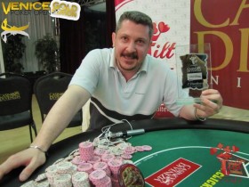 Silvio Espanoli conquista il primo Venice Poker Open Gold Edition