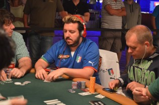 Max Pescatori al Day2 del Poker Players Championship da 50.000$