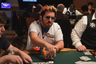 Max Pescatori al Day3 del Poker Players Championship in buona forma