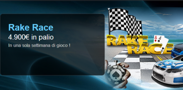 Rake Race su BetPro: 4900 € in palio!