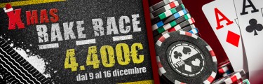 “Xmas Rake Race” su PokerYes: 4.400€ di premi in una sola settimana!