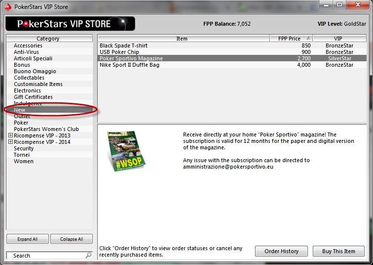 pokersportivo vipstore