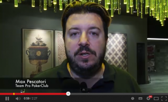 Tre consigli di Max Pescatori per evitare il tilt