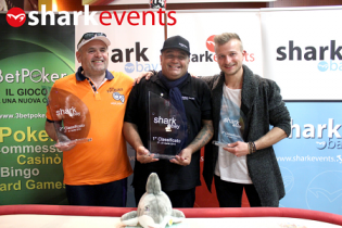 SharkBay: Enrico Iervasi è lo squalo del Perla! Runner-up Verdiani, terzo Polidoro.