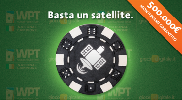 Qualificati al WPT National Campione d’Italia su GDpoker!