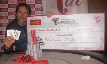 Maurizio Musso trionfa a Venezia: è sua la Tilt Poker Cup!