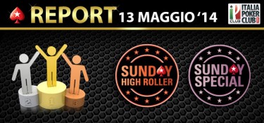 Vince il Sunday Special ‘ZzAakkkK’, mentre il Sunday High Roller va tra i monti con ‘lahner73’!
