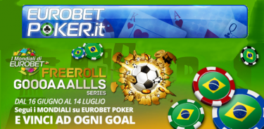 Segui i mondiali con Eurobet: ogni goal vale 10€!!