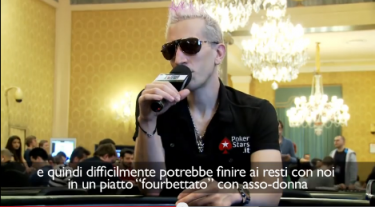 Chipleader con Elky: Asso – Kappa al tavolo finale