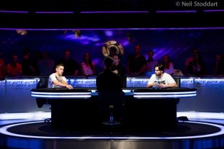 Davide Suriano spiega il fold con trips di Colman all’heads-up del SHR EPT: “Busquet lo salva al flop…”
