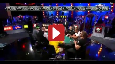 Il video integrale del tavolo finale Main Event WSOP!