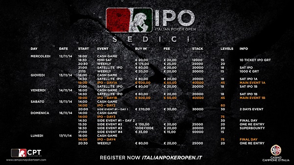 programma ipo 16