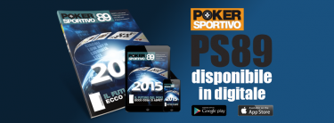 Poker Sportivo n.89 nello store del tuo tablet e presto in edicola!