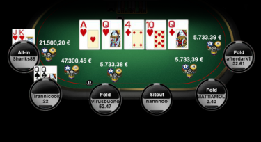 Bad Beat Jackpot su Poker Club: un poker di donne fatale vale a ‘Tirannocook’ 47.300 euro!