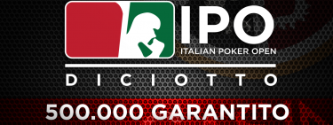 Ad aprile torna l’Italian Poker Open con un garantito di mezzo milione di euro!
