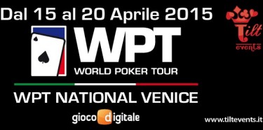 Il programma completo del WPT National Venezia di metà aprile: è già caccia al titolo!
