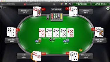 ‘Pepita’… d’oro! Distribuita la mega milestone di PokerStars a un tavolo NL25