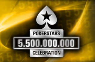 ‘PokerStars 5.500.000.000 Celebration’: tantissimi euro in palio grazie a 161 mani Milestone!