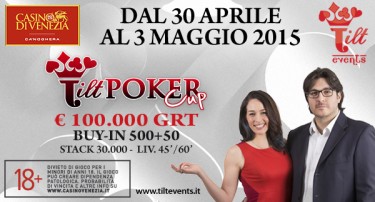 La Tilt Poker Cup torna a Venezia dal 30 aprile al 3 maggio: esordio per Kara Scott e Giovanni Rizzo!