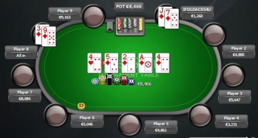 TP doppio: Piroddi beffato dalla scala colore al river di Sorrentino!