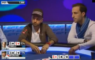 Mani live – Daniel Negreanu spinge, Alec Torelli folda set da meglio!