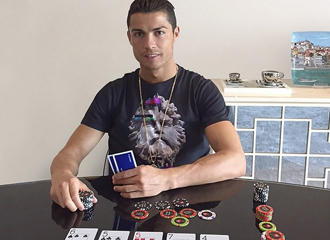 Cristiano Ronaldo poker