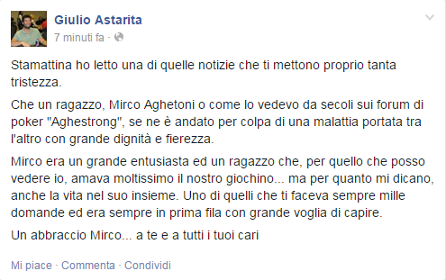 astarita rip mirco aghetoni