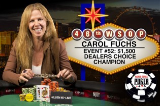 WSOP – Mercier comanda i 21 left al 10.000 PLO; l’amateur Fuchs è il primo braccialetto rosa: suo il Dealer Choice