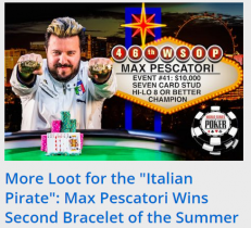 La stampa estera in tripudio per il Pesca: “He did it again!”