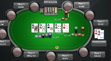 Guerra di click-raise con push al river in bluff: il thinking process di Andrea ‘ANDREXSORRE’ Sorrentino