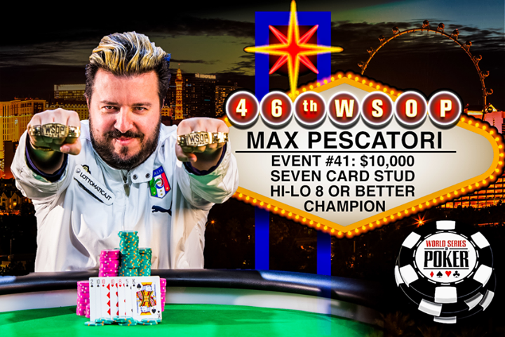 max pescatori quarto bracciale wsop