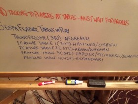 WSOP Backstage #16 – Hastings sempre nella bufera, l’orgoglio canadese, i pronostici sui November Nine e la notte insonne dei 69 left.