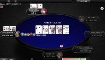 Domenicali PokerStars: triplice accordo al Sunday Special, “VivaLeGiulie” vince la maratona del Challenge!