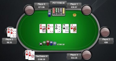 Cash Game Analysis – Una mano giocata da “TheChoice-V” al NL50 Zoom