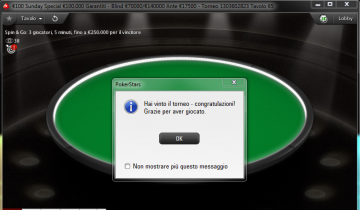 Andrea “ANDREXSORRE” Sorrentino vince il Sunday Special!