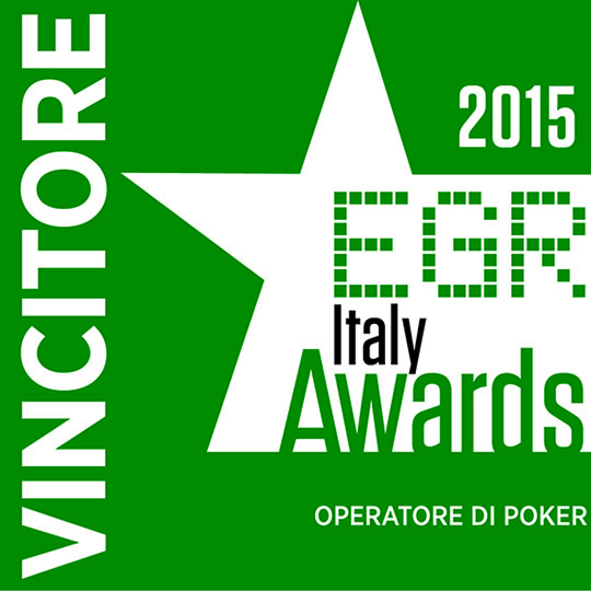 PokerStars.it Winner Poker Operator of the Year