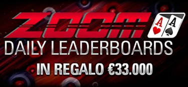 Una settimana da urlo su PokerStars: 33.000€ in palio ai tavoli Zoom